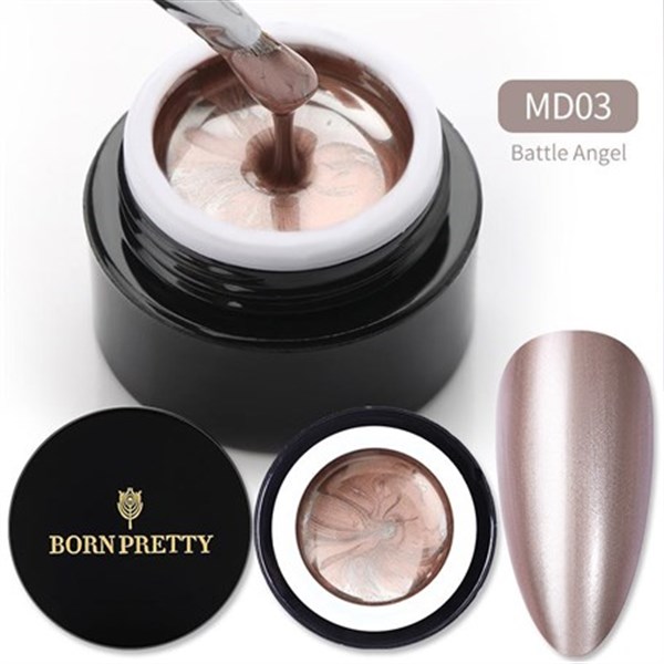 Born Pretty Metalik Painting jel MD03 (49151-3) - detay görseli 4