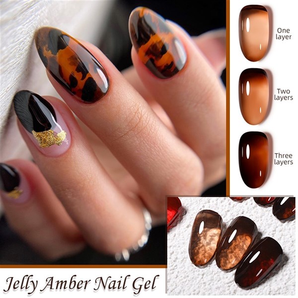 Lily Cute Amber Serisi Kalıcı oje LC-J05 (55725) - detay görseli 3
