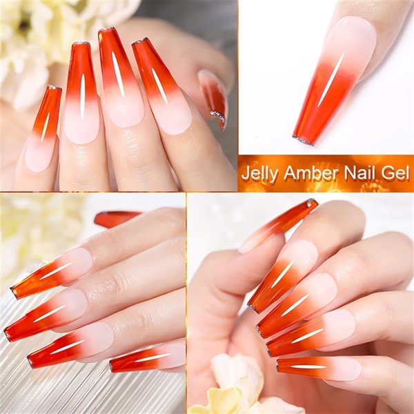Lily Cute Amber Serisi Kalıcı oje LC-J06 (55725) - detay görseli 4