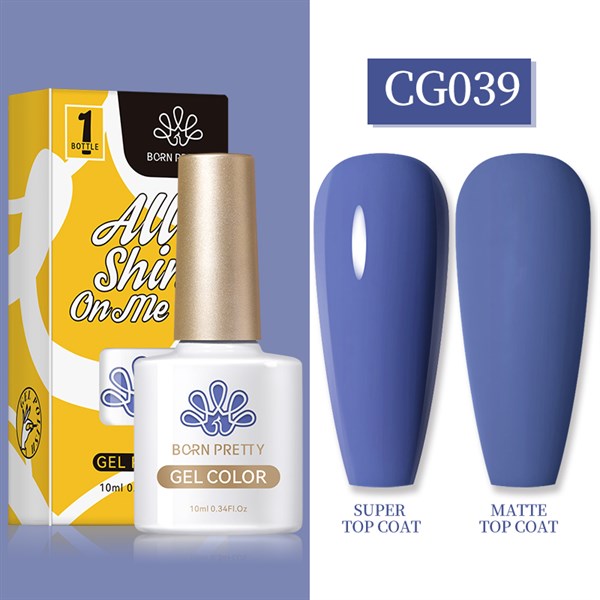 BORN PRETTY 10 ml SILKY WHITE Serisi Kalıcı oje CG039 (55845)