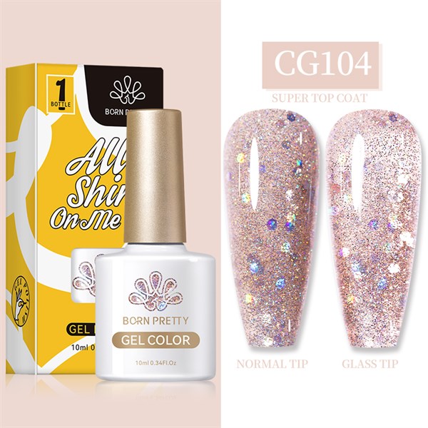 BORN PRETTY 10 ml SILKY WHITE Serisi Kalıcı oje CG104 (55845)