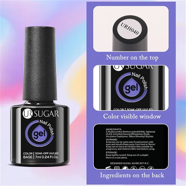 Ursugar kalıcı oje 7 ml URH006 (54169) - detay görseli 2