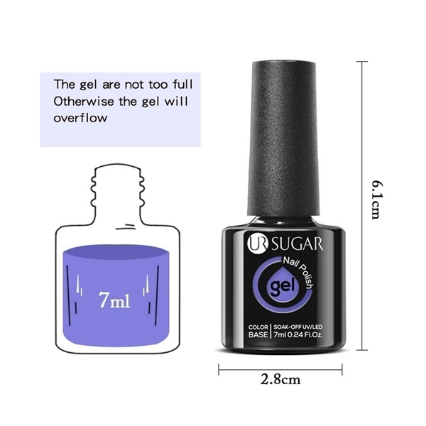 Ursugar kalıcı oje 7 ml URH047 (54169)