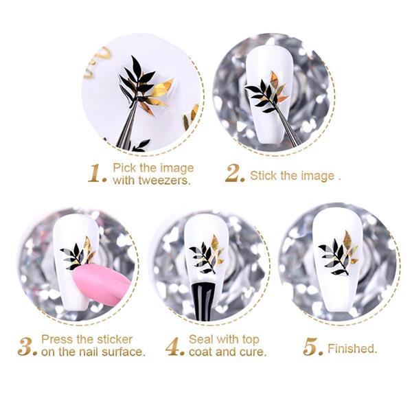 Üç boyutlu yapışkanlı sticker S014 (53790-8)
