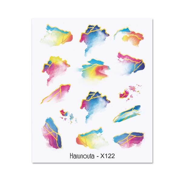 Su transferli nail art sticker X122 (53013-22)