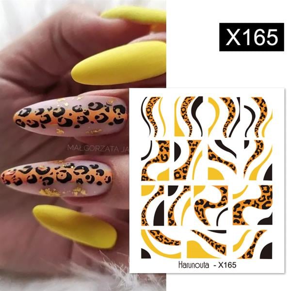 Su transferli nail art sticker X165 (55344-20)