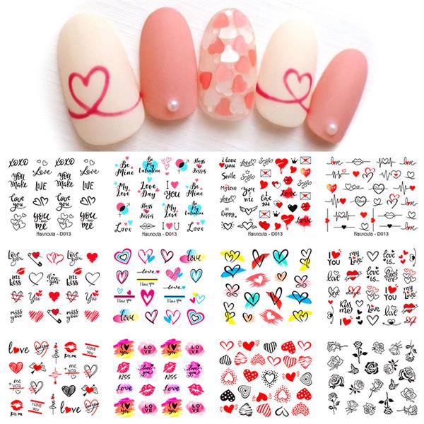 Su transferli nail art sticker D013 (53012-1)