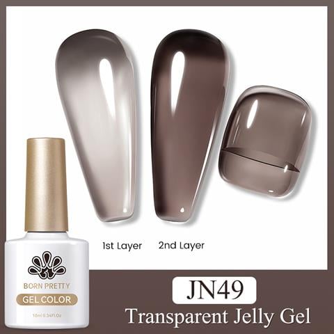 BORN PRETTY 10ml Jelly Nude Seri Kalıcı Oje JN49 (56347)