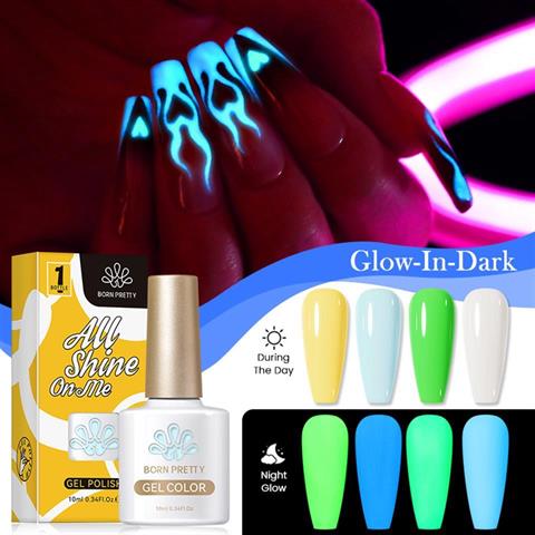 Born Pretty 10 ml Fosforlu (Luminous) Kalıcı oje NG003 (55949)