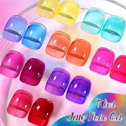 BORN PRETTY 10ml Jelly Nude Seri Kalıcı Oje JN64 (57851-14)