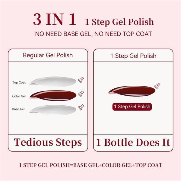URSUGAR 15 ml 3in1 Kalıcı Oje ST08 (62456)