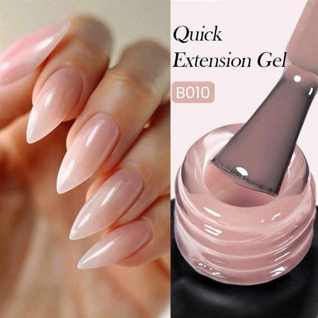 BORN PRETTY PRO 15ml BIAB HEMA Free Quick Building Nail Extension Gel B010 (59654)