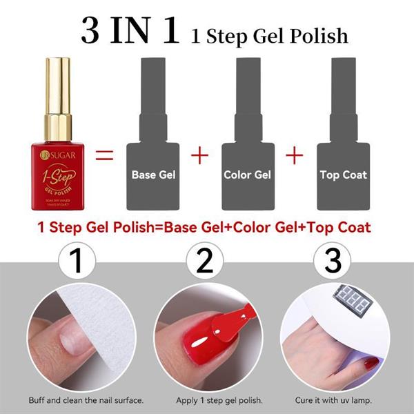 URSUGAR 15 ml 3in1 Kalıcı Oje ST03 (62456)